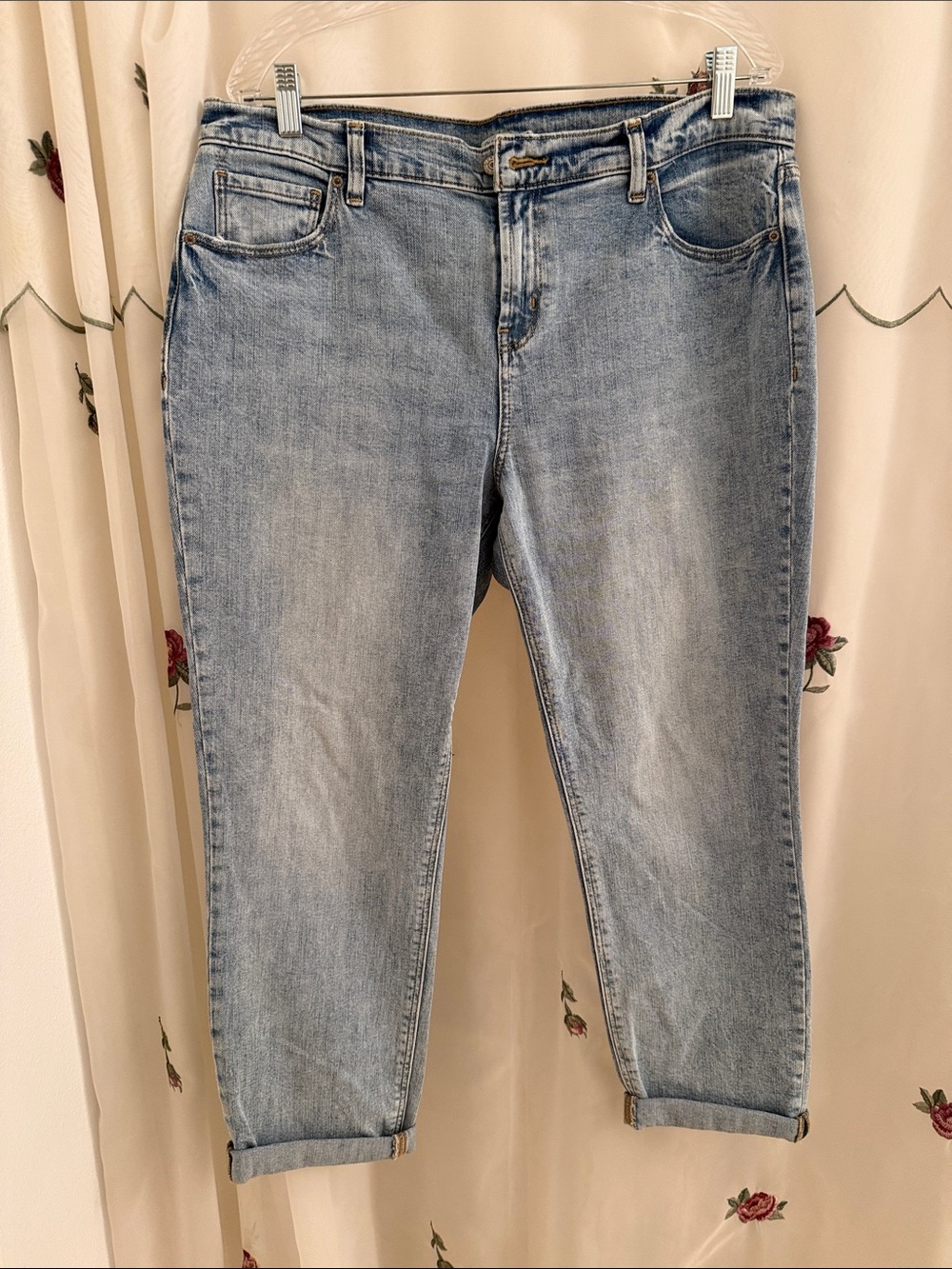 Old Navy Light Blue Boyfriend Jeans